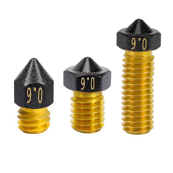 MK8 / E3D V6 Brass PTFE Nozzle for 1.75mm Filament Hotend Extruder - 3D Printer Accessories Shop