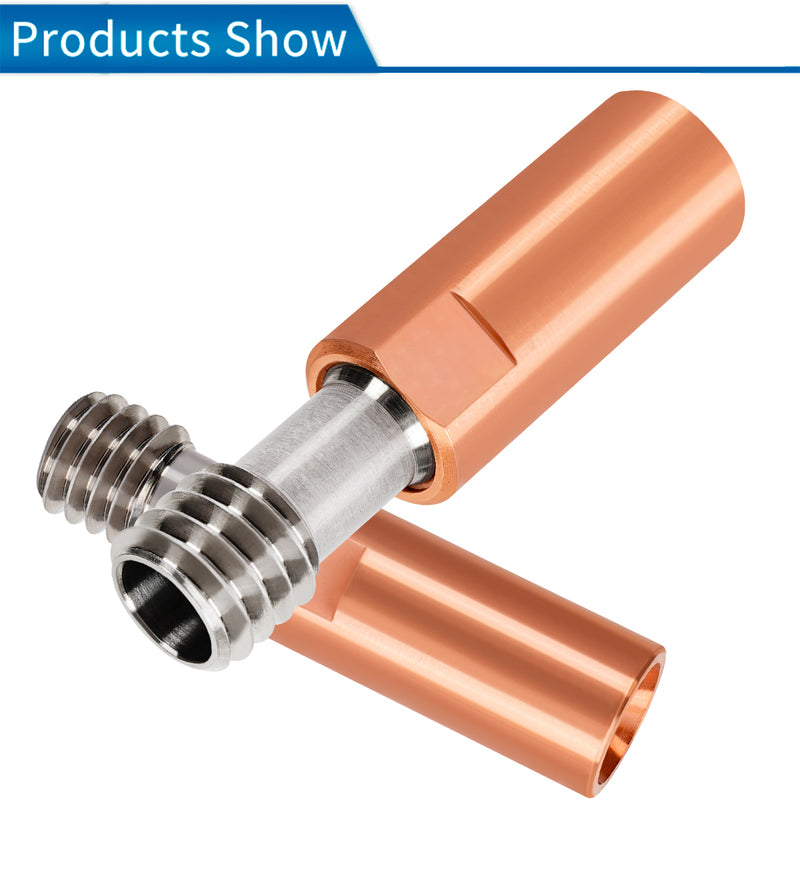 Titanium Alloy Metal Throat for CR10/Ender 3 Hotend - 3D Printer Accessories Shop