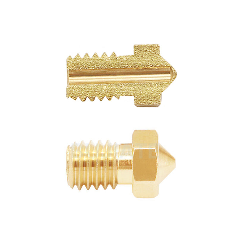Nozzle Kit 5PCS E3D V6 Brass Nozzles - 3D Printer Accessories Shop