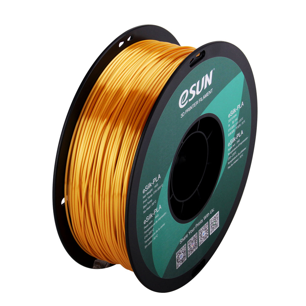 Gold Silk PLA Filament, Free Shipping