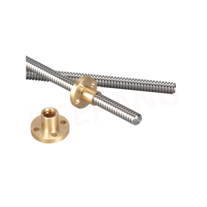 304 Stainless Steel Lead Screw with T8 Nut - 3D Printer Accessories Shop
