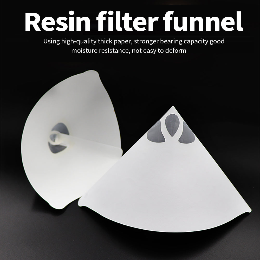 DLP SLA UV Resin Light Curing Tank Filter Iron Funnel + 10Pcs