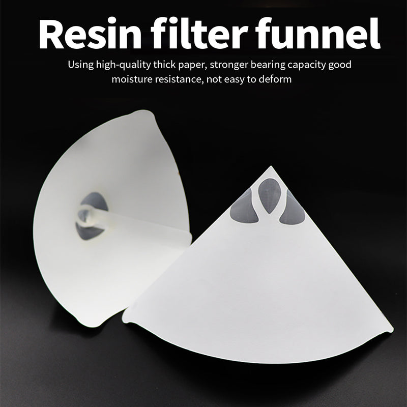 10Pcs UV Resin Filter White Paper Cup SLA 3D Printer Thicker Funnel - 3D Printer Accessories Shop