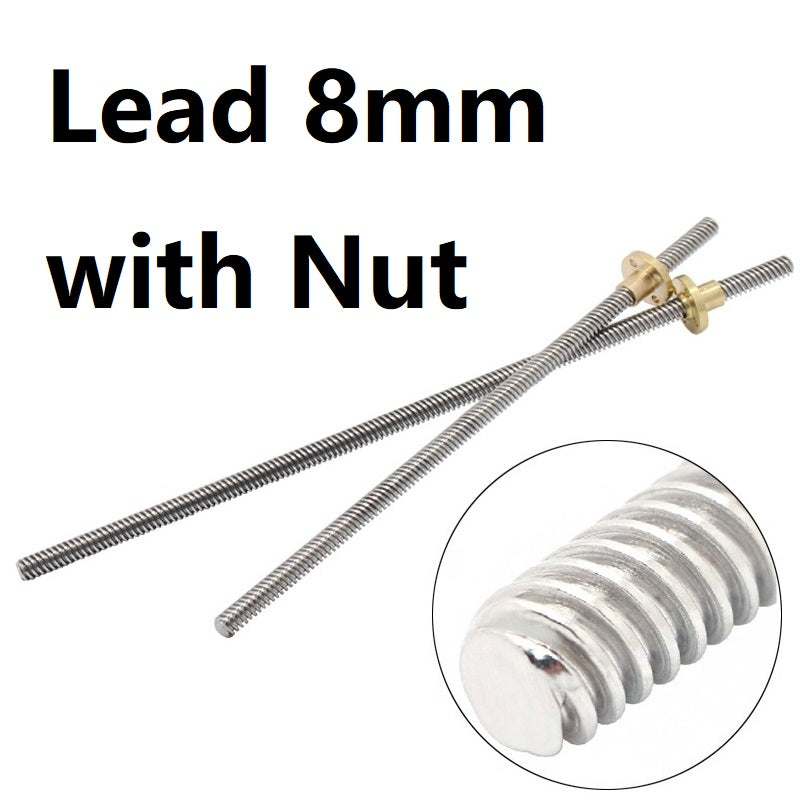 T8 Lead Screw Copper Nut Lead 8mm - 3D Printer Accessories Shop