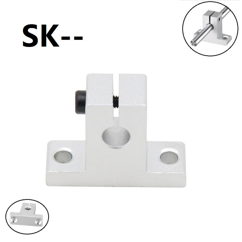 Linear Rail Shaft Optical Axis Support Smooth Rod bracket - 3D Printer Accessories Shop
