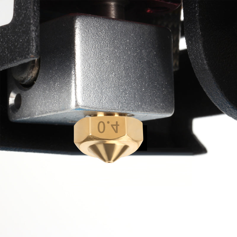 10PCS E3D Brass M6 Thread Nozzle + 2PCS Wrench - 3D Printer Accessories Shop