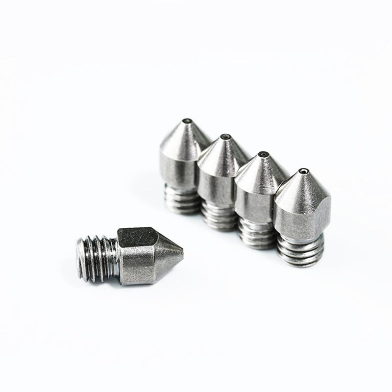 Nozzle Kit 10PCS MK8 Hardened Steel Nozzles - 3D Printer Accessories Shop