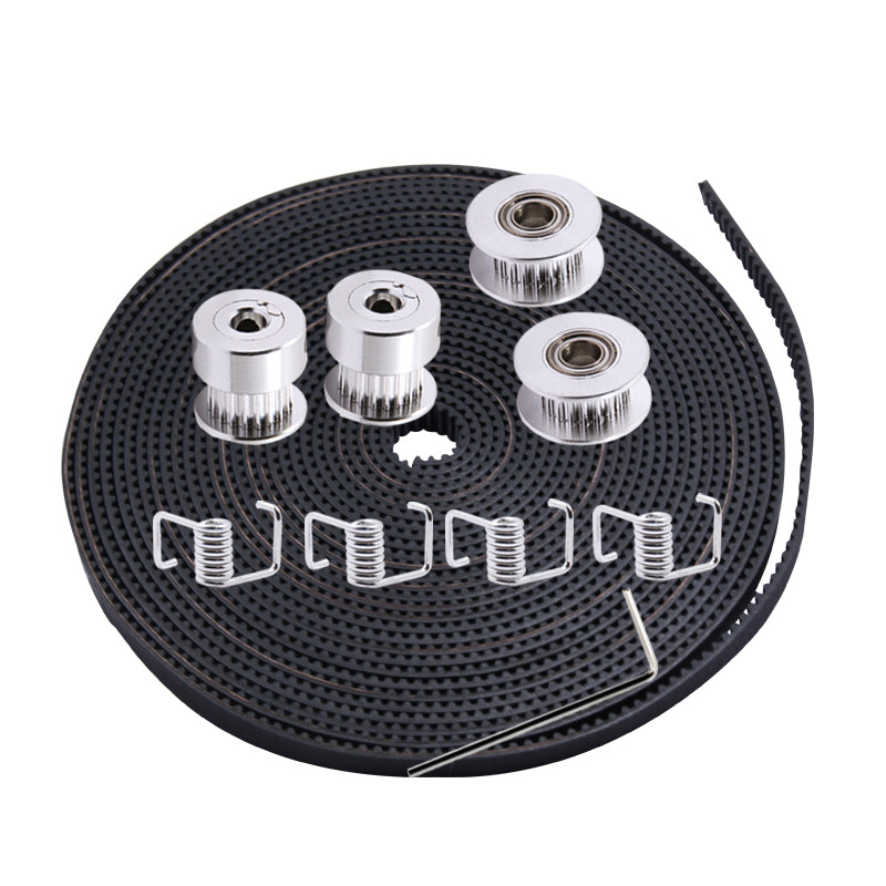 GT2 6mm Open Timing Belt + Timing Pulley + Wrench Kit | 3D Printer ...