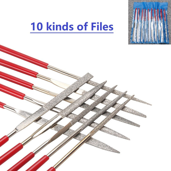 5PCS / 10PCS Needle File Kit Hand Metal Files Sets - 3D Printer Accessories Shop