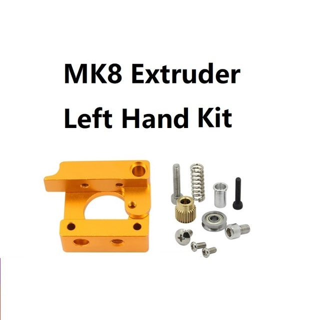 MK8 Aluminum Alloy Extruder Block - 3D Printer Accessories Shop