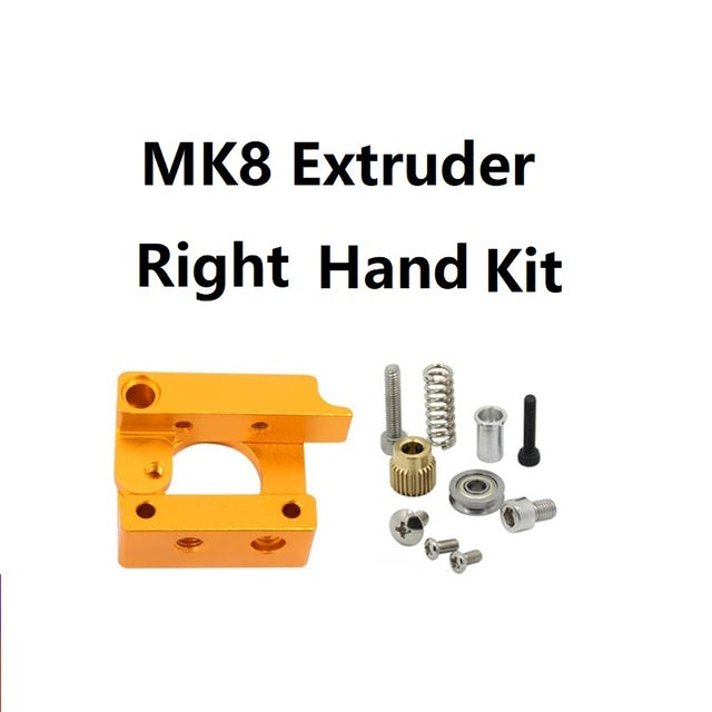 MK8 Aluminum Alloy Extruder Block - 3D Printer Accessories Shop