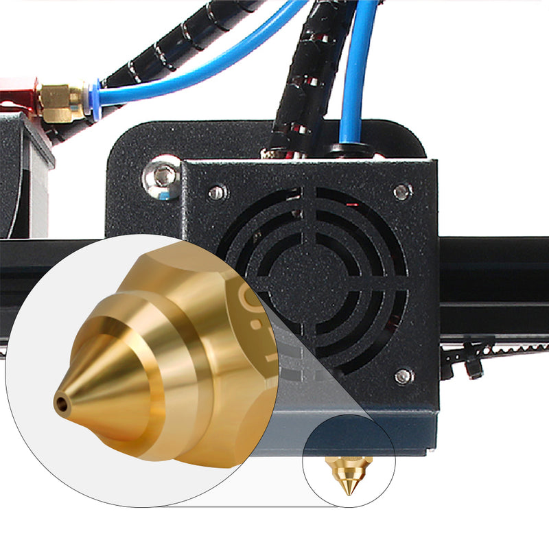 CR6 SE Brass M6 Thread Nozzle for Creality CR-6 MAX CR5 PRO Ender 3 CR10 V2 V3 Ender 5 3D Printer Hotend - 3D Printer Accessories Shop