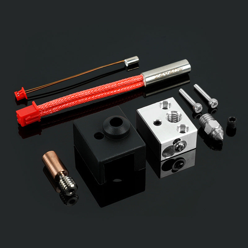 for Ender 3 S1 High Temperature Heating Block + Heating Rod + Thermistor Kit - 3D Printer Accessories Shop